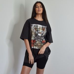 Harley-Davidson Flying Eagle Logo Tampa FL T-Shirt